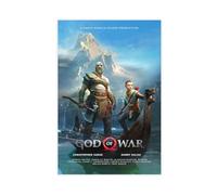 HACERR God of War Kratos And Atreus Poster Canvas Poster Wall Art Decor Print Picture Paintings for Living Room Bedroom Decoration 12x18inch(30x45cm)
