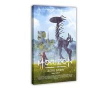 HACERR Horizon Zero Dawn Poster Canvas Poster Bedroom Decor Landscape Office Room Decor Gift 16x24inch(40x60cm)