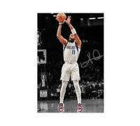 HACERR Kyrie Irving Dallas Mavericks Signed Photo Autograph Print Poster Wall Art Home Decor Canvas Poster Bedroom Decor Landscape Office Room Decor Gift 12x18inch(30x45cm)
