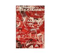 HACERR Stampa Artistica Di Michael Schumacher - Formula 1 Canvas Poster Wall Art Decor Print Picture Paintings for Living Room Bedroom Decoration 12x18inch(30x45cm)