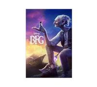 HACERR The BFG (2016) Movie Poster Canvas Poster Wall Art Decor Print Picture Paintings for Living Room Bedroom Decoration 12x18inch(30x45cm)