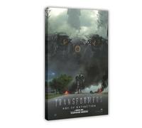 HACERR Transformers Age of Extinction 4 MOVIE POSTER Canvas Poster Wall Art Decor Print Picture Paintings for Living Room Bedroom Decoration 08x12inch(20x30cm)