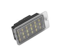 HACFDRT Car License Plate Lights Number Plate Lamp Replacement Error Free Car 12V Light For Renault Interior Modification