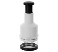 Hache-Légumes Compact Multiusage Pour Poivrons, Noix, Oignons, Piments Et Gingembre Avec Design Ergonomique | Hachoir À Oignons - Presse-Ail Manuel | Parfait Pour Préparations Crues/cuites/surgelées