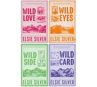 Hachette UK Ltd Hill Series by Elsie 4 Books Collection Set (wild Love, Wild Eyes, Side Card), Silver, Rose