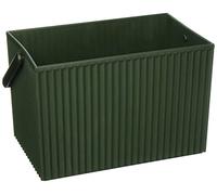 Hachiman Omnioffre Stacking Storage Box Medium Dark Green