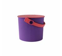 Hachiman Omnioutil Mini storage bucket, plastic, purple, 4 L, 236276