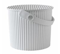 Hachiman Omnioutil Mini storage bucket, plastic, white, 4 L, 236375