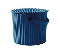 Hachiman Omnioutil Storage Bucket & Lid Mini Navy Blue