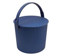 Hachiman Omnioutil Storage Bucket & Lid Small Navy Blue