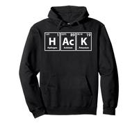 Hack (H-Ac-K) Periodic Elements Spelling Pullover Hoodie