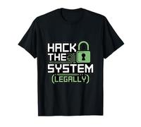 Hack Legally Ethical Hacking Cyber Security T-Shirt