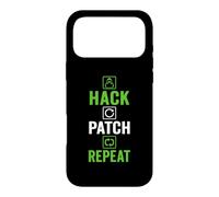 Hack Patch Repeat Cyber Security Professional Ethical Hacker Case for iPhone 17 Pro Max