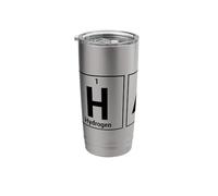 Hack Periodic Table Elements - Black Design for Hackers Stainless Steel Insulated Tumbler