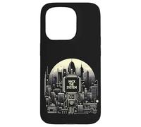 Hack the System Society Network Computer Cyberpunk Vaporwave Case for iPhone 15 Pro
