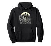 Hack the System Society Network Computer Cyberpunk Vaporwave Pullover Hoodie