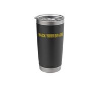 Hack Your Brain Nerdy Hacker Style Stainless Steel Insulated Tumbler