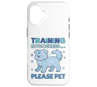 Hackathon Tee Pet Funny Geek Dog Developers Neural Paw Case for iPhone 16