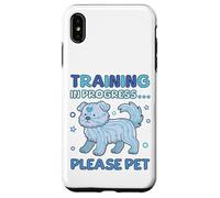 Hackathon Tee Pet Funny Geek Dog Developers Neural Paw Case for iPhone XS Max