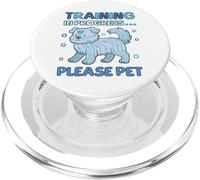 Hackathon Tee Pet Funny Geek Dog Developers Neural Paw PopSockets PopGrip for MagSafe
