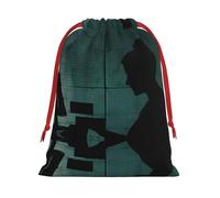Hacker Attack Print Drawstring Gift Bag With Pull Cord Closure For Gifting And Storage