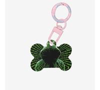 Hacker Attack Printing Acrylic Dog Bone Ornament,Dog Tags Personalized Pet Ornament, Key Chain Bone Shaped Id Tags