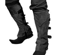 Hacker Cover | Costume Over The Reborn Boots in Imitation Leather Men, Pirate Accessory for Adults Renaissance Cover in Shoe