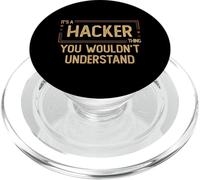 Hacker | Cyber Security Gift Nerd PopSockets PopGrip for MagSafe