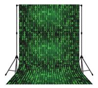 Hacker Era 5x7ft Photography Backdrop, Anti-Wrinkle Photo Background With Rod Pocket For Studio, Family Photos & Video Production