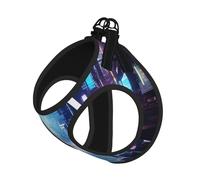 Hacker Era Print Dog Harness,Pet Leash Vest,Adjustable And Reflective Vest,For Small To Medium Dogs