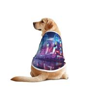 Hacker Era Print Dog Shirts for Pet, Soft Breathable Vest Lightweight Stretchy Pet T-Shirt for Medium Dog