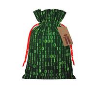 Hacker Era Print Gift Reusable Drawstring Decor Bags Festive Birthday Party Favors Pouchesor