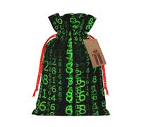 Hacker Era Print Gift Reusable Drawstring Decor Bags Festive Birthday Party Favors Pouchesor