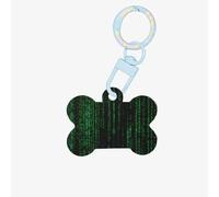 Hacker Era Printing Acrylic Dog Bone Ornament,Pet Tags,Key Chain Dogs Tag for Holiday for Pet Lovers,Dogs Gift
