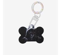 Hacker Era Printing Cute Acrylic Dogs Tag Double Side Bone Shap Id Tags with Keychain for Pet Crafts Decorations