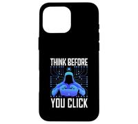 Hacker Hacking Programmer Linux Cybersecurity Data Coder AI Case for iPhone 16 Pro Max