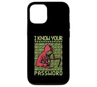 Hacker Hacking Programmer Linux Password Hacker Coder AI Case for iPhone 12/12 Pro