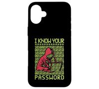 Hacker Hacking Programmer Linux Password Hacker Coder AI Case for iPhone 16 Plus