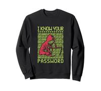 Hacker Hacking Programmer Linux Password Hacker Coder AI Sweatshirt