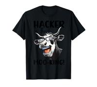 Hacker in The Moo-King T-Shirt
