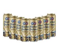 Hacker-Pschorr Münchner Gold German Helles Lager - 8 x 500ml Cans | Premium Bavarian Munich Beer | Imported German Lager | 5.5% ABV