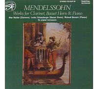 Hacker/Schatzberger/Burnett - Felix Mendelssohn: Works for Clarinet & Piano