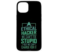 Hacker T Shirt Programmer Coding Hacking Ethical Hacker Case for iPhone 15 Plus