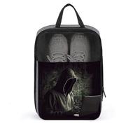 Hacker2 Travel Shoe Bag, Waterproof Storage Pouch with Zipper, Portable Shoe Organizer for Women And Men