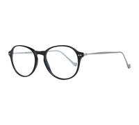 Hackett Bespoke Glasses Frames Men's Black Round Blue Light Blocking HEB247 001
