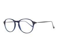 Hackett Bespoke Glasses Frames Men's Blue Round Blue Light Blocking HEB247 683 5