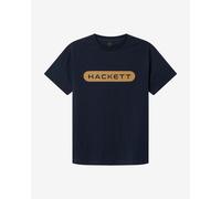 Hackett Essential Box short sleeve T-shirt navy blue brown - M