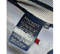 Hackett Hopsack check blazer partially lined - poly, wool, viscose & linen mix