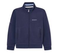 Hackett London Boy's Heritage Tipped Fz Sweatshirt, Blue (Navy), 3 Years