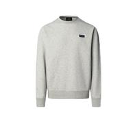Hackett London Branded Badge crew-neck sweater - Grey M-L